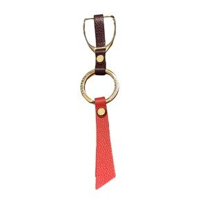 Longchamp Leather Keychain